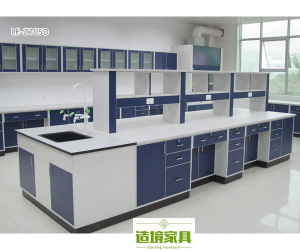武汉实验台，武汉中央实验台LE-Z105D抽屉柜，武汉全木中央实验台