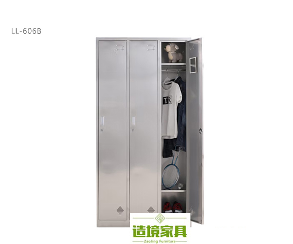 武汉不锈钢更衣柜LL-606B，武汉三门不锈钢更衣柜